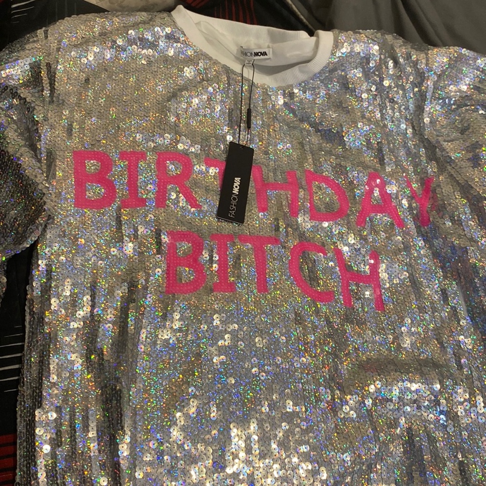 Birthday sequins dress, never worn from fashionova